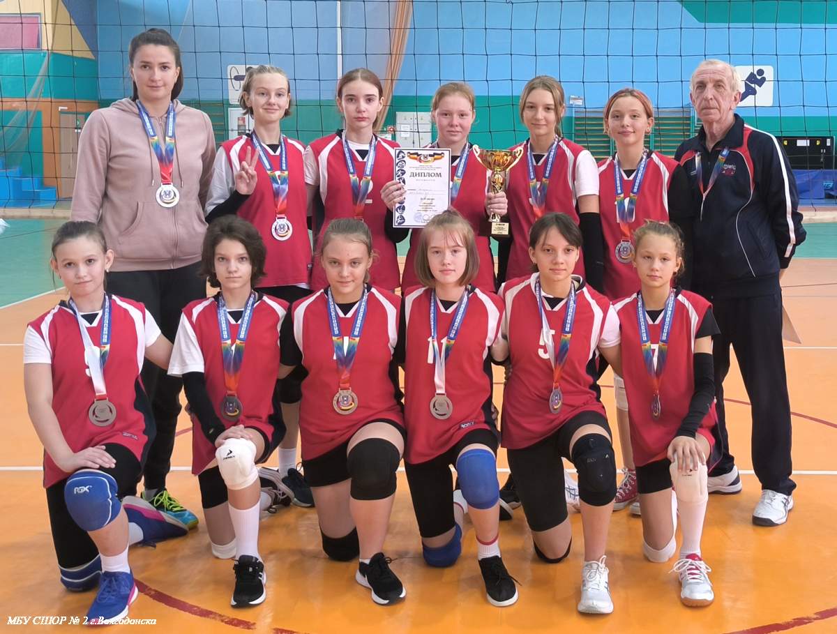 Итоги первенства Ростовской области по волейболу среди девушек до 14 лет