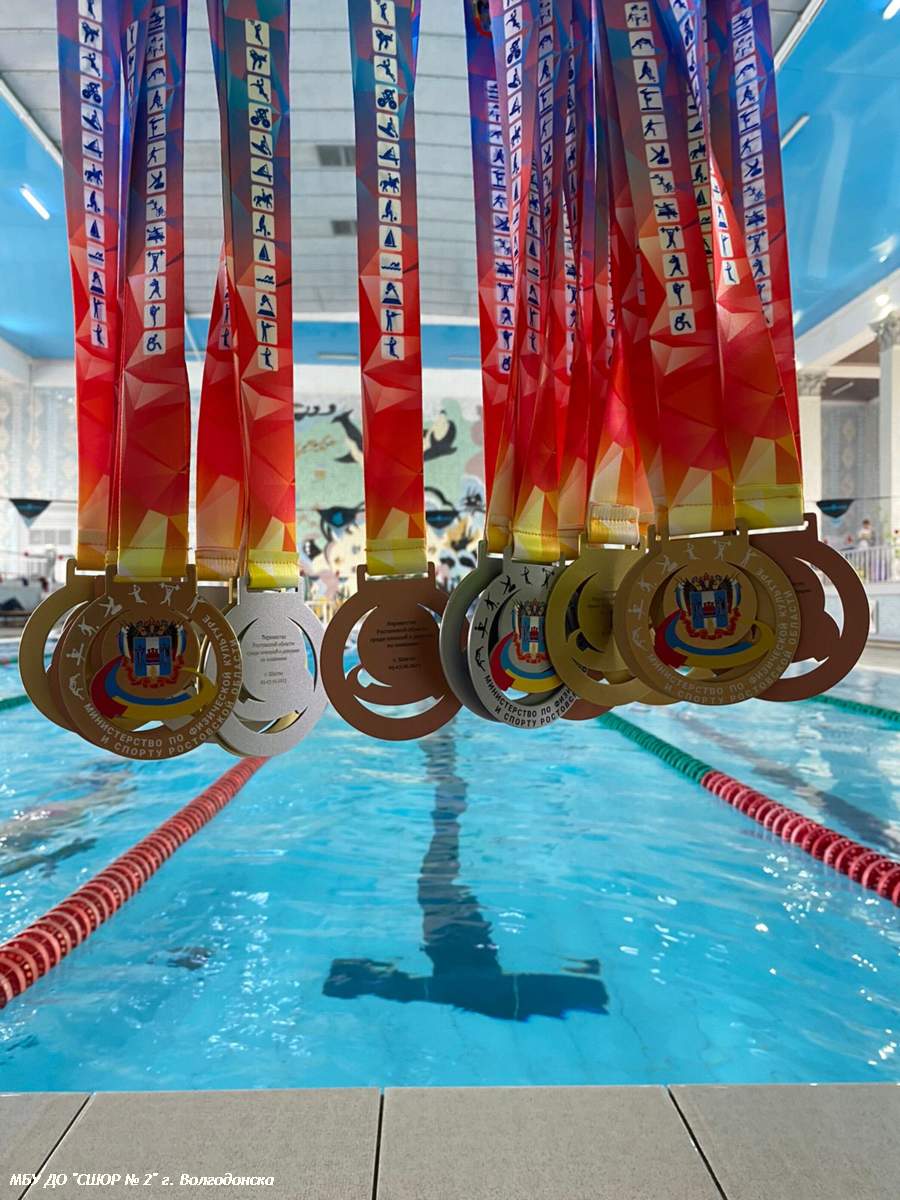 Поздравляем с успешным выступлением в Чемпионате и Первенстве Ростовской области по плаванию